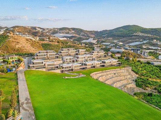 Villas with Forest and Sea Views in Kargıcak Alanya