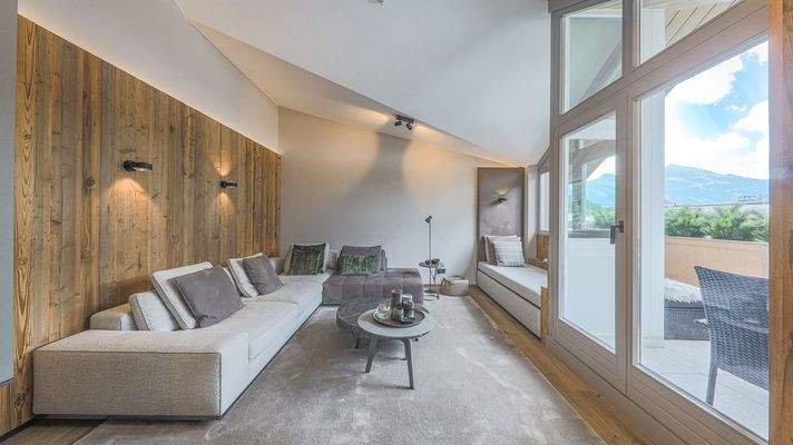 KITZIMMO-Luxus-Penthouse mit Steif-Blick in sonniger Ruhelage - Immobilien Kitzbühel.