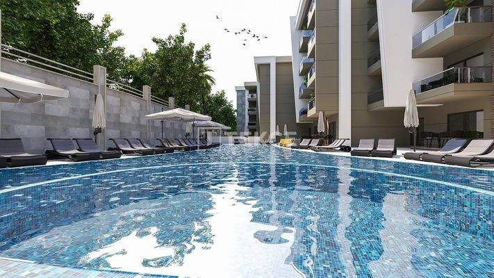 Low-Rise Apartments in a Gated Complex in Kuşadası