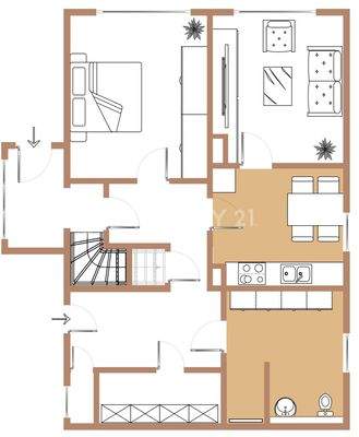 Grundriss Erdgeschoss