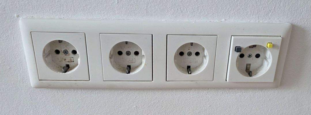 Steckdosen mit FI-Sicherung