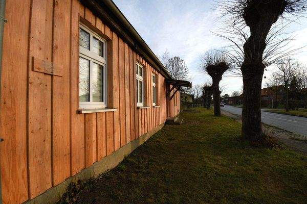 neue Holzverschalung