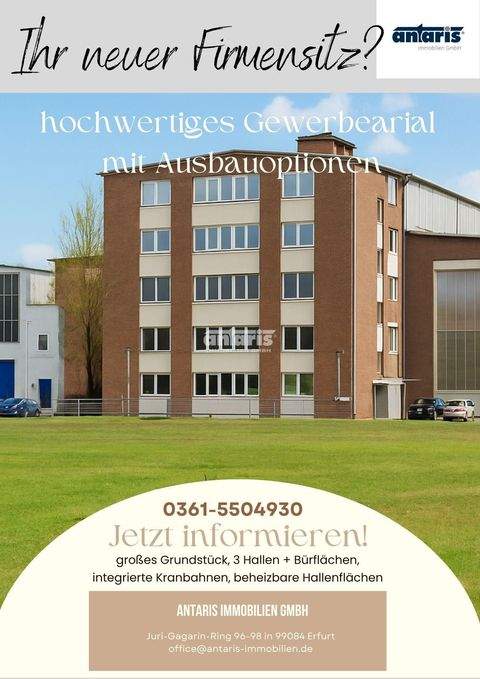 Gera Halle, Gera Hallenfläche