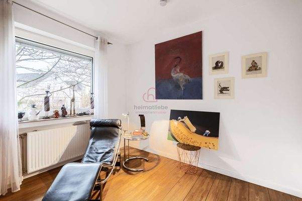 komfortabler Ruheraum im Dachgeschoss