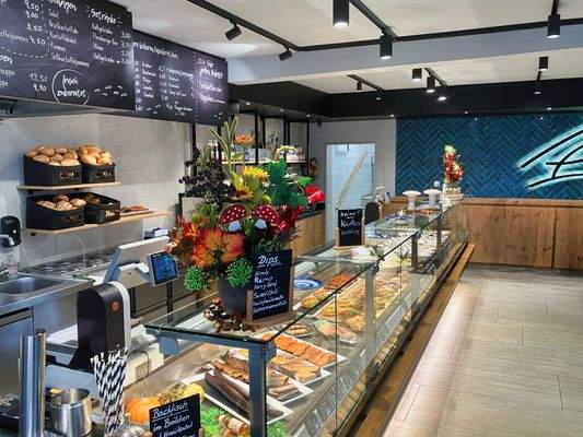 Einladender Verkaufsbereich