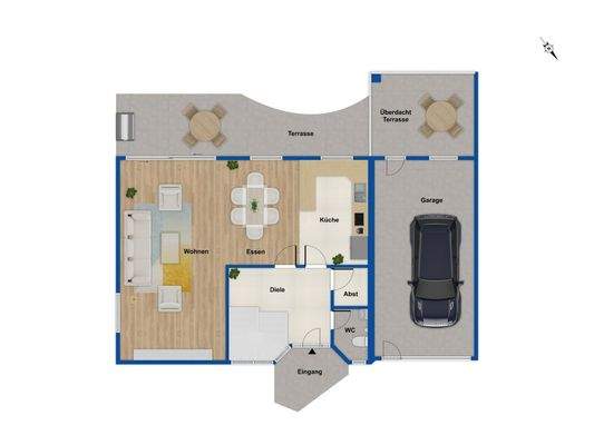 Grundriss Erdgeschoss