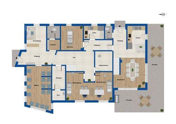 Grundriss Erdgeschoss