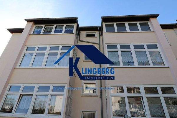 Hausrückseite mit Loggia's