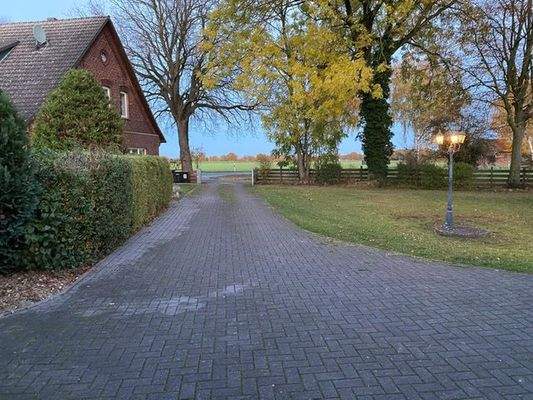 Zufahrt zum Haus