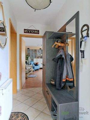 Garderobe im Flur