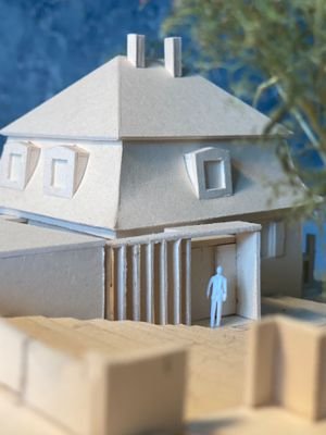 Modellbau Bestand mit Anbau