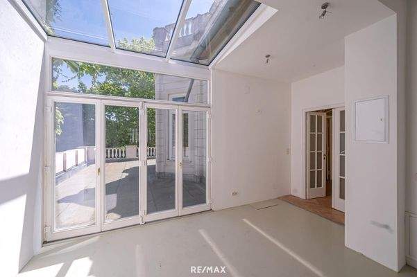 Küche Obergeschoss gartenseitig