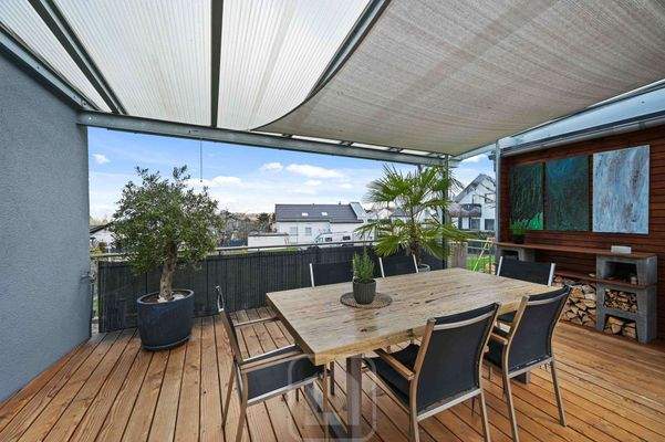 Wettergeschützter Bereich