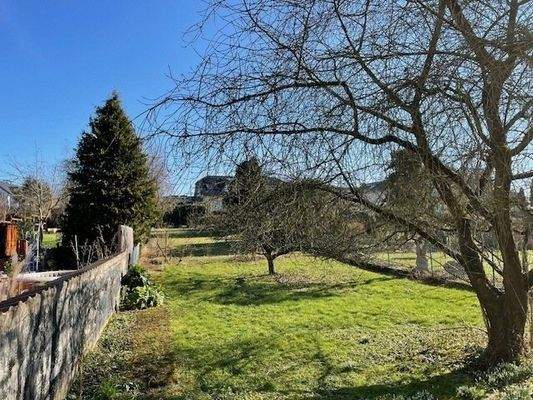 Blick von der Terrasse