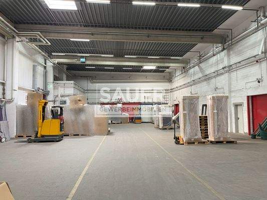 Andienung Lagerkeller Rampenhalle