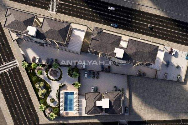 Flats Near City Hospital in Kepez Antalya