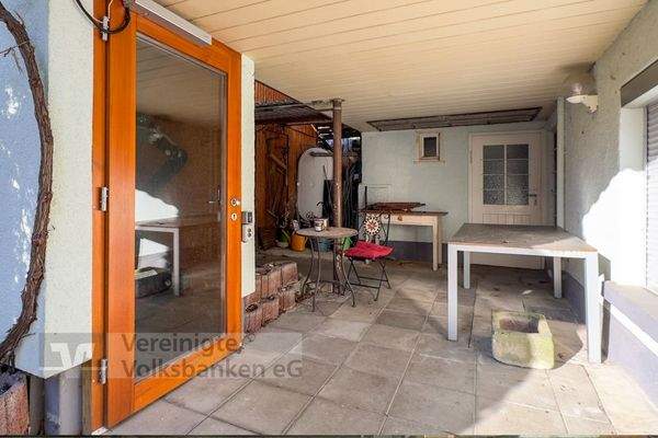 Überdachter Freisitz