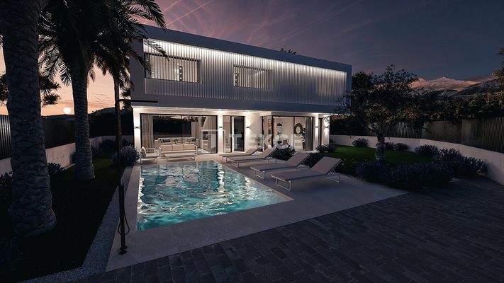 Detached Villas with Pool Near the Beach in La Marina San Fulgencio