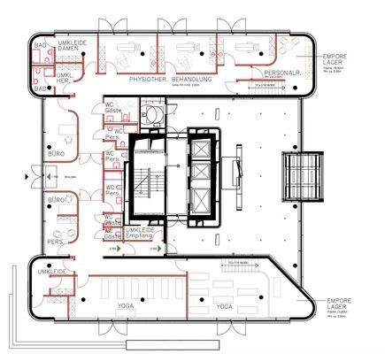 Nutzungskonzept Physiotherapie mit Yoga