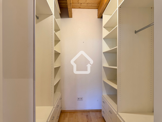 begehbarer Kleiderschrank