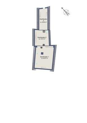 Grundriss Dachboden 1