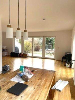 Blick zum Wohnbereich