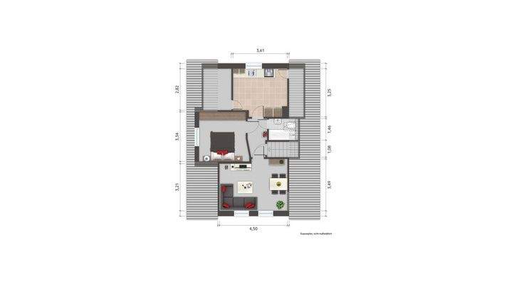 Grundriss Dachgeschoss