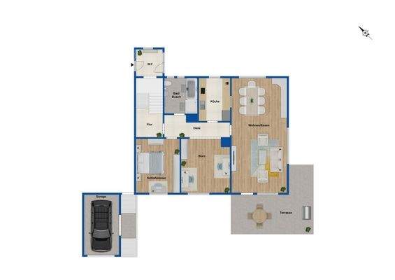 Grundriss - Erdgeschoss