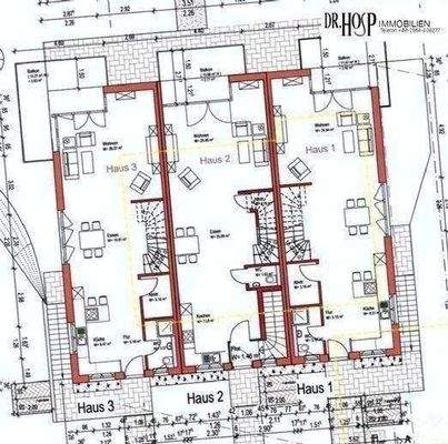 Erdgeschoss Süd der Maisonettewohnung