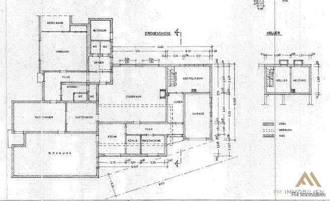 Grundriss EG und Keller