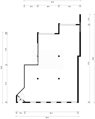 Grundriss 3. Obergeschoss (Bür