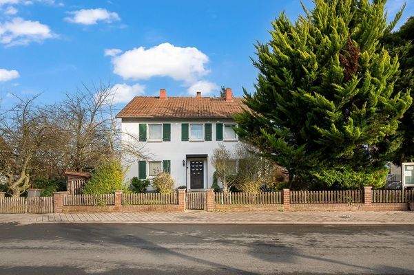 Ansicht Vorderseite Haus