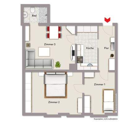 Grundriss Vorderhaus