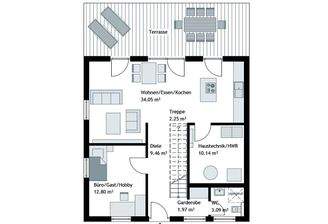 Grundriss Ergeschoss