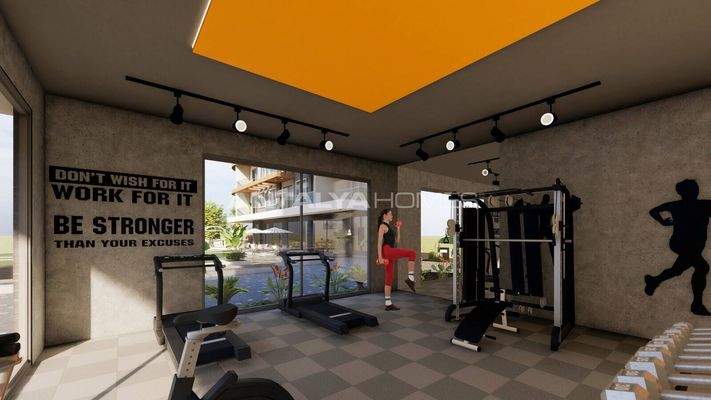 Apartments 1,5 Km from the Sea in Alanya Oba