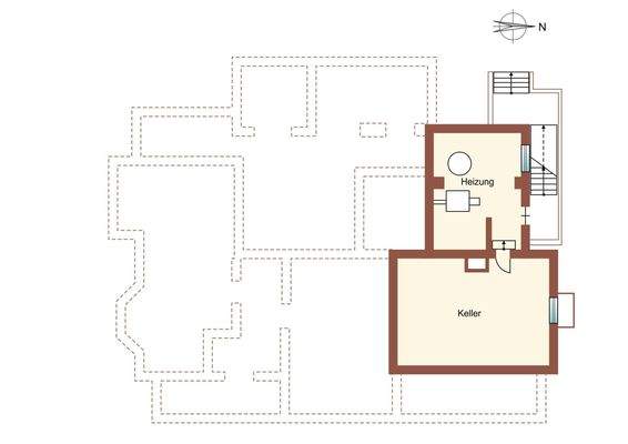 Kellergeschoss Villa