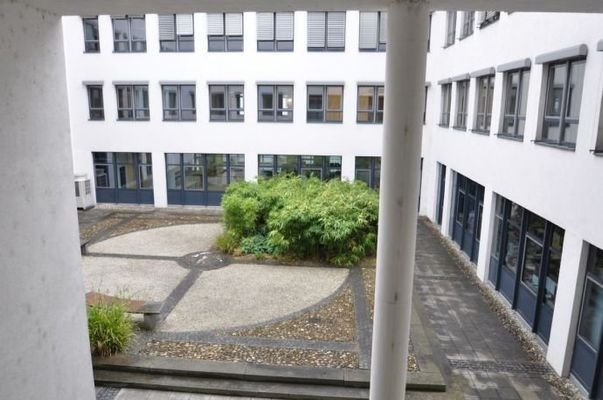 Sicht in den Innenhof
