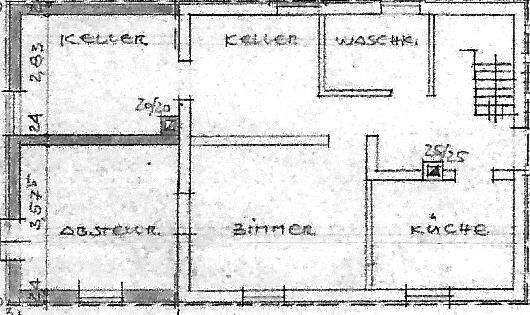 Grundriss Untergeschoss