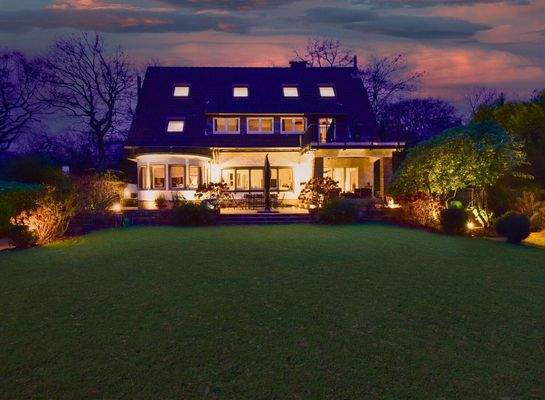 Außenaufnahme Sonnenuntergang