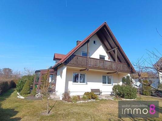 Südansicht mit Wintergarten