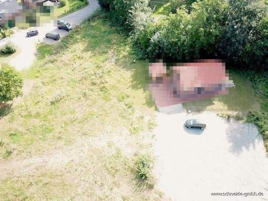 Luftbildansicht vom Grundstück 