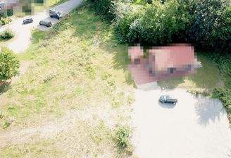 Luftbildansicht vom Grundstück 