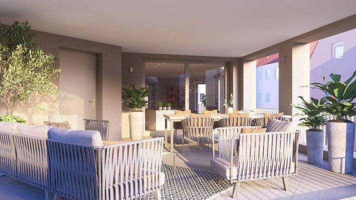 Visualisierung Loggia 