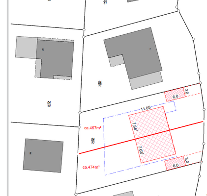 Planungsvorschlag Doppelhaus