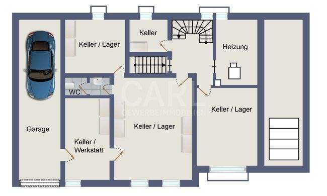 Grundriss Untergeschoss