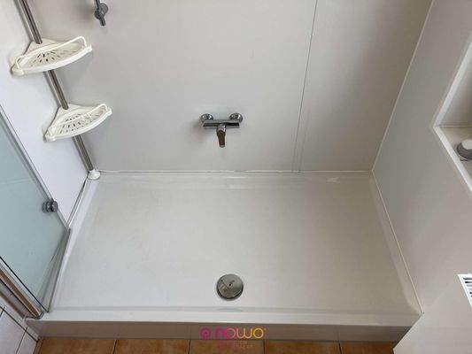 Im Obergeschoss: das Tageslicht-Duschbad