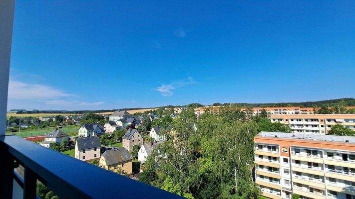 Balkonblick waldseitig - Beispielfoto