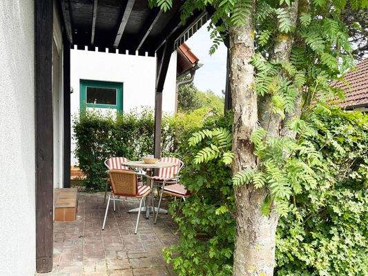 Terrasse in Süd Ausrichtung