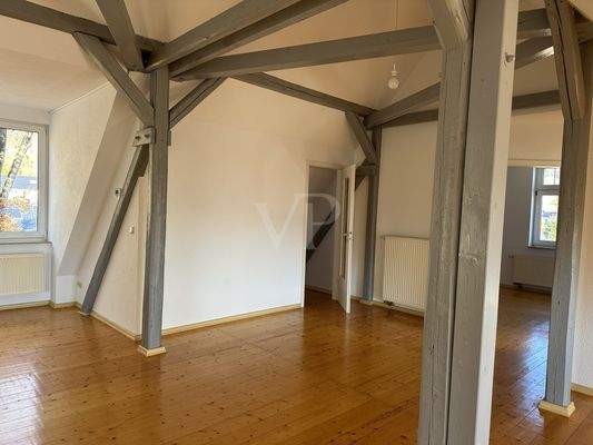 Blick Wohnbereich zu HWR