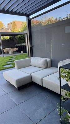 Loungebereich auf der Terrasse